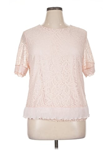 Liz Claiborne Career Short Sleeve Blouse (view 1)