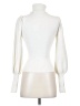 A.L.C. Ivory Long Sleeve Blouse Size XS - photo 2