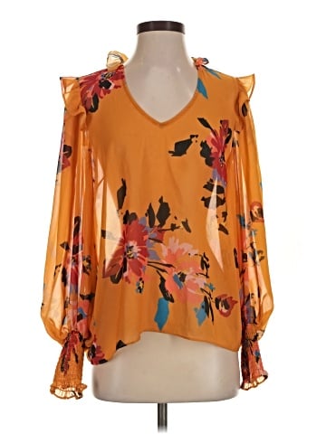 Hutch 3/4 Sleeve Blouse (view 1)