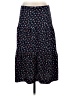 Ann Taylor LOFT 100% Polyester Hearts Blue Casual Skirt Size XS - photo 1