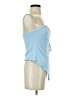 Shein Blue Sleeveless Top Size S - photo 4