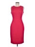 Calvin Klein Solid Red Cocktail Dress Size 8 - photo 1