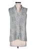Elie Tahari Silver Sleeveless Blouse Size XS - photo 1