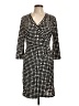 The Limited 100% Polyester Polka Dots Black Casual Dress Size L - photo 1
