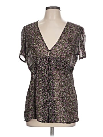 American Rag Cie Short Sleeve Blouse (view 1)