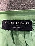 Lane Bryant 100% Cotton Green 3/4 Sleeve Button-Down Shirt Size 22 - photo 7