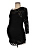 Jessica Simpson Black 3/4 Sleeve Top Size Med Maternity - photo 1