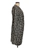 The Limited 100% Polyester Polka Dots Black Casual Dress Size L - photo 4