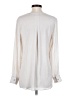 CAbi 100% Polyester Ivory Long Sleeve Blouse Size S - photo 2