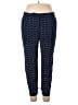 Akris Punto 100% Polyester Print Blue Casual Pants Size 12 - photo 1