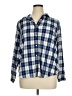 Levi's 100% Cotton Plaid Blue Long Sleeve Button-Down Shirt Size XL - photo 1