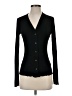 Paige Solid Black Long Sleeve Blouse Size XS - photo 1