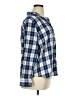 Levi's 100% Cotton Plaid Blue Long Sleeve Button-Down Shirt Size XL - photo 4