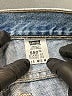 Levi's 100% Cotton Blue Jeans Size 16 - photo 7