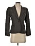 Harve Benard 100% Wool Houndstooth Gray Wool Blazer Size 2 - photo 1