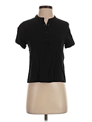 Frank And Oak Short Sleeve Blouse (view 1)