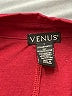 Venus Burgundy Long Sleeve Blouse Size 9 - photo 7