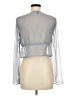 Princess Polly 100% Polyester Silver Long Sleeve Blouse Size 6 - photo 2