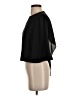 Topshop 100% Polyester Black 3/4 Sleeve Top Size 4 - photo 5