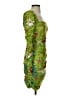 Aliétte Tropical Green Cocktail Dress Size 2 - photo 4