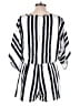 Shein 100% Polyester Stripes White Romper Size M - photo 2