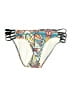Gianni Bini Graphic Ivory Swimsuit Bottoms Size M - photo 1