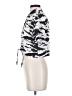 ALLSAINTS Animal Print Silver Short Sleeve Blouse Size S - photo 5