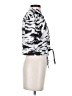 ALLSAINTS Animal Print Silver Short Sleeve Blouse Size S - photo 4