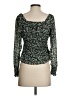 Madewell 100% Polyester Green Long Sleeve Blouse Size XS - photo 2