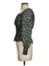 Madewell 100% Polyester Green Long Sleeve Blouse Size XS - photo 5