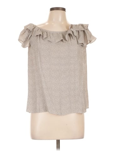Rebecca Taylor Sleeveless Silk Top (view 1)