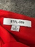 BTFL- Life 100% Rayon Solid Red Jumpsuit Size S - photo 4