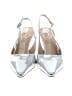 Sam Edelman Metallic Silver Heels Size 7 - photo 2