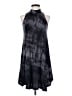 Ginger G. Tie-dye Gray Casual Dress Size S - photo 1