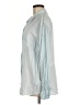 BLL NYC 100% Viscose Color Block Teal Long Sleeve Blouse Size M - photo 5