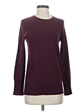 Aqua Cashmere Pullover Sweater (view 1)