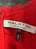 Halston Heritage 100% Polyester Red Cocktail Dress Size S - photo 7