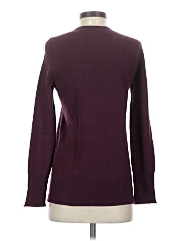 Aqua Cashmere Pullover Sweater (view 2)