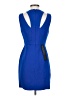 BCBGMAXAZRIA Solid Blue Cocktail Dress Size 4 - photo 2