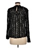 Express Black Long Sleeve Blouse Size M - photo 2