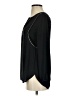 J.Crew 100% Polyester Black Long Sleeve Blouse Size 00 - photo 5
