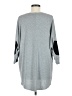 Freeloader Gray 3/4 Sleeve Top Size M - photo 2