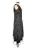 Neiman Marcus 100% Polyester Polka Dots Black Casual Dress Size 10 - photo 4