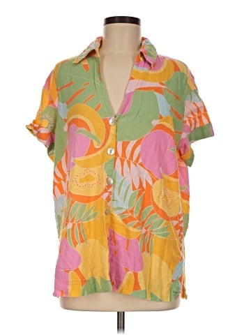 Show Me Your Mumu Short Sleeve Blouse (view 1)