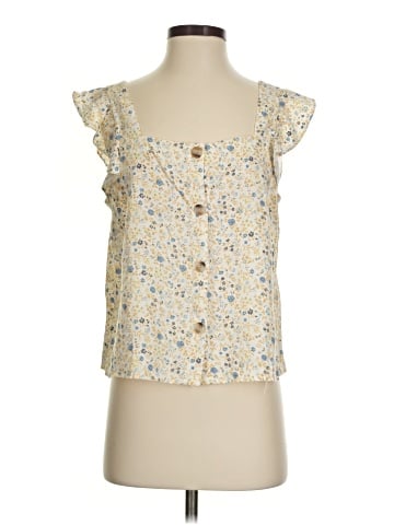 Madewell Sleeveless Blouse (view 1)