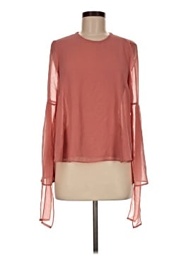 Topshop Long Sleeve Blouse (view 1)