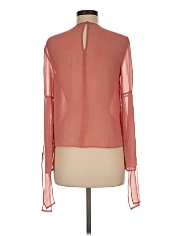 Topshop Long Sleeve Blouse (view 2)