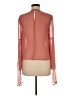 Topshop 100% Polyester Pink Long Sleeve Blouse Size 6 - photo 2