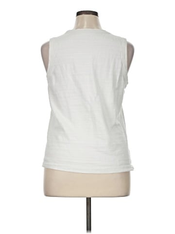 Ann Taylor LOFT Sleeveless T-Shirt (view 2)