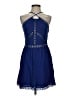 Lulus 100% Rayon Blue Cocktail Dress Size S - photo 1